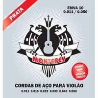Corda Violão Monterey Nylon prata
