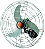 Ventilador de parede 70cm diãmetro Solaster Veneza