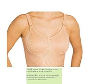 Sutiã  para cirurgia de mama com base longa