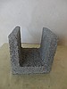 Meia canaleta 19x19x19
