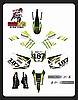 Kit Kawasaki Monster KXF 250 2008
