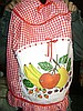 Capas de botijão pintadas e bordadas