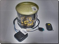 Anti furto eclipse max car com sensor de presença bloqueio por afastamneto