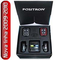 Alarme positron com anti furto integrado e bloqueio por afastameto