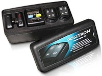Alarme positron sensor de ultrasom trava destrava deslg de som aux subida e decida 3 anos garantia