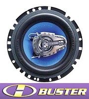 Auto falante 6 polegada triaxial h.buster 65w com 1 ano de garantia